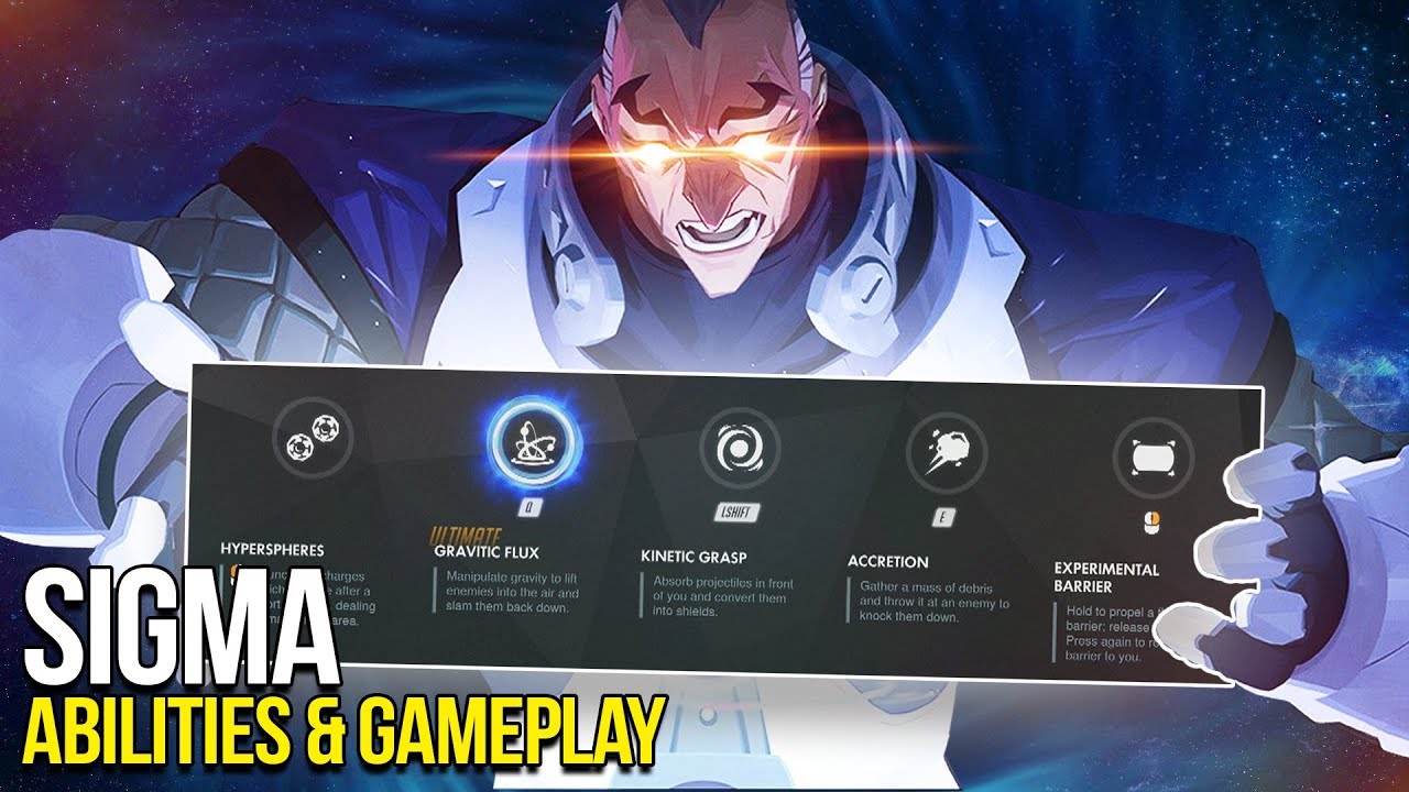 NEW Hero Sigma | INSANE GAMEPLAY and All abilities | MAIN TANK? - Overwatch