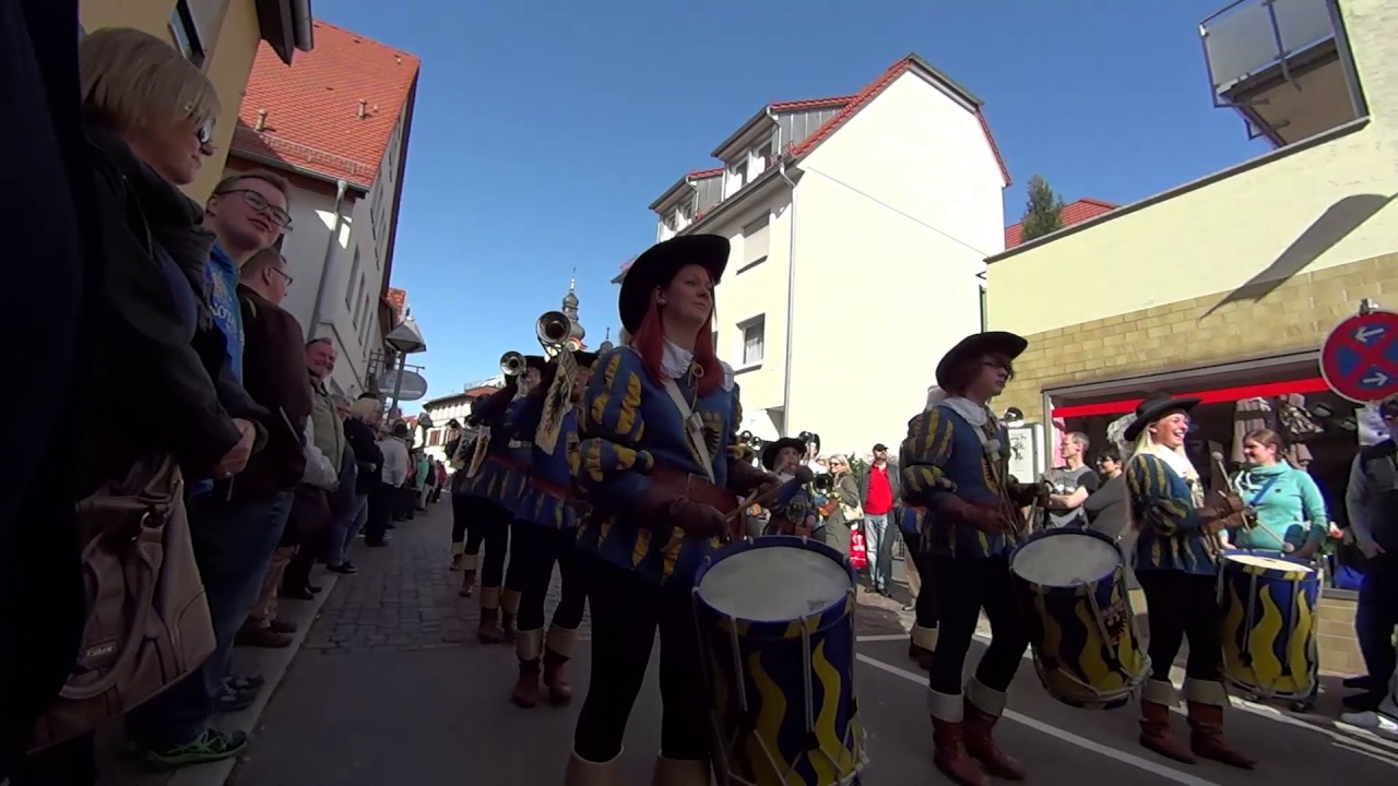Umzug am 12.03.2017 Mathaise-Markt in Schriesheim