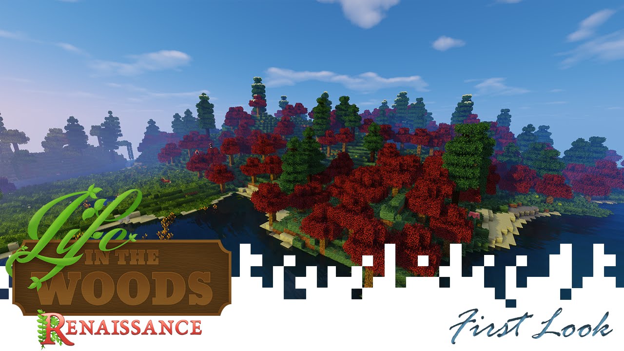 Minecraft Life In The Woods: Renaissance - First Look!
