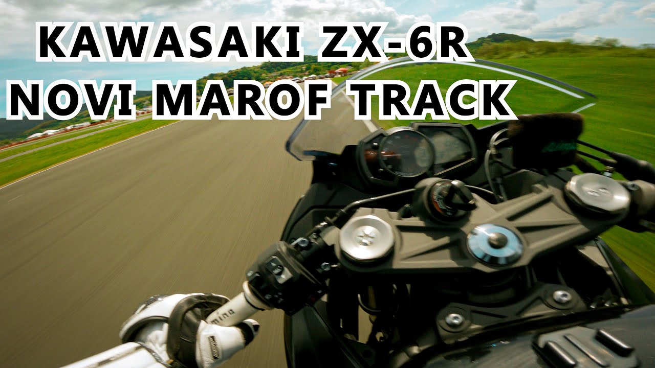 Kawasaki ZX-6R 2019 Track ONBOARD  -Novi Marof staza-