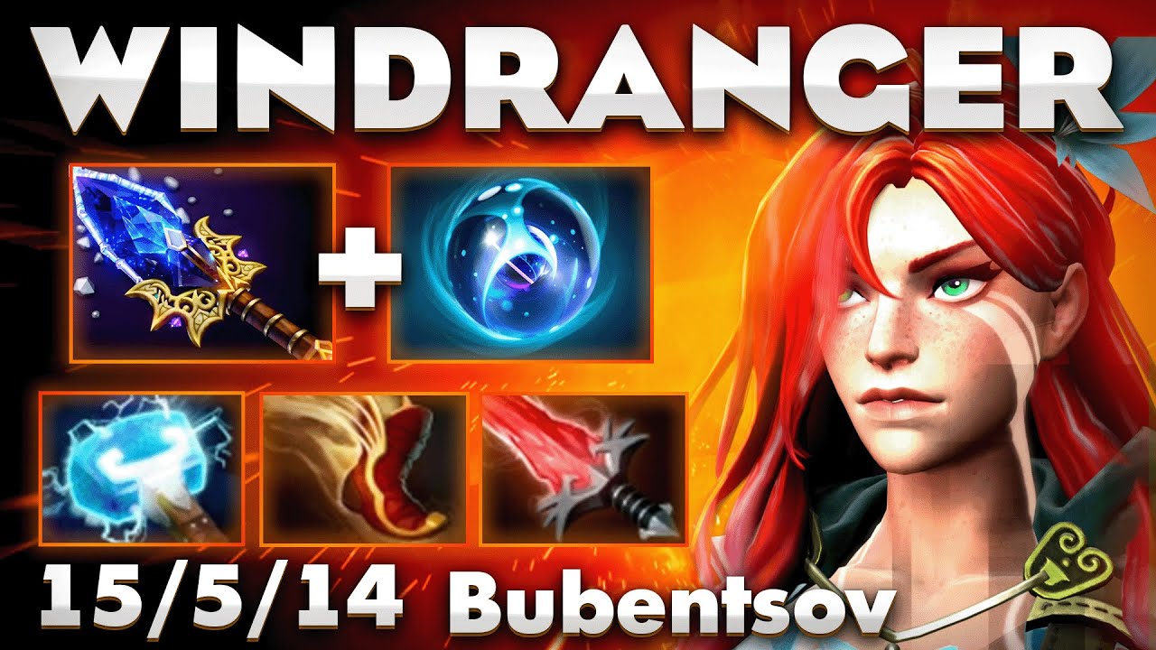 МИД ВР РВЕТСЯ К ПОБЕДЕ В ДОТА 2 / WINDRANGER DOTA 2
