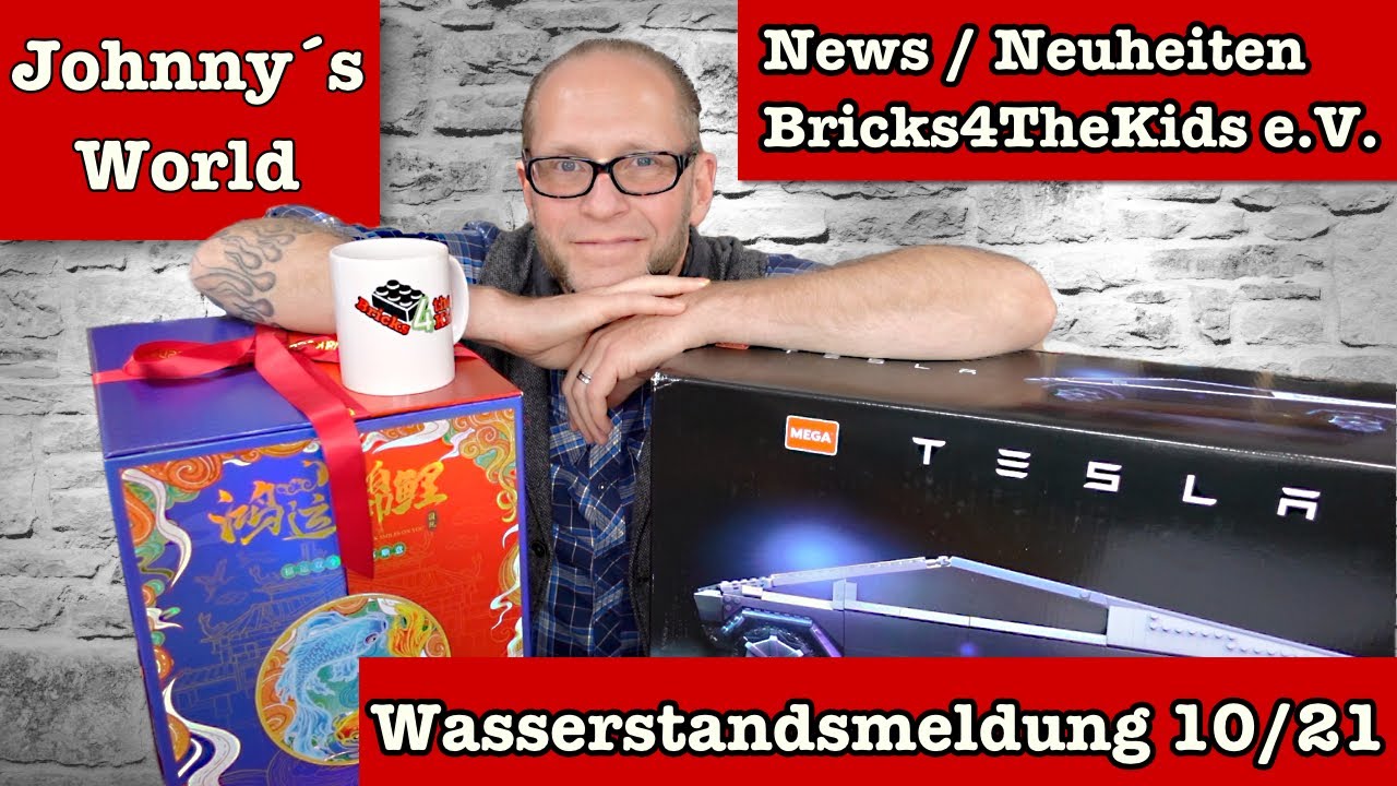 Wasserstandsmeldung, News und Neuheiten 10/2021 Bricks4TheKids