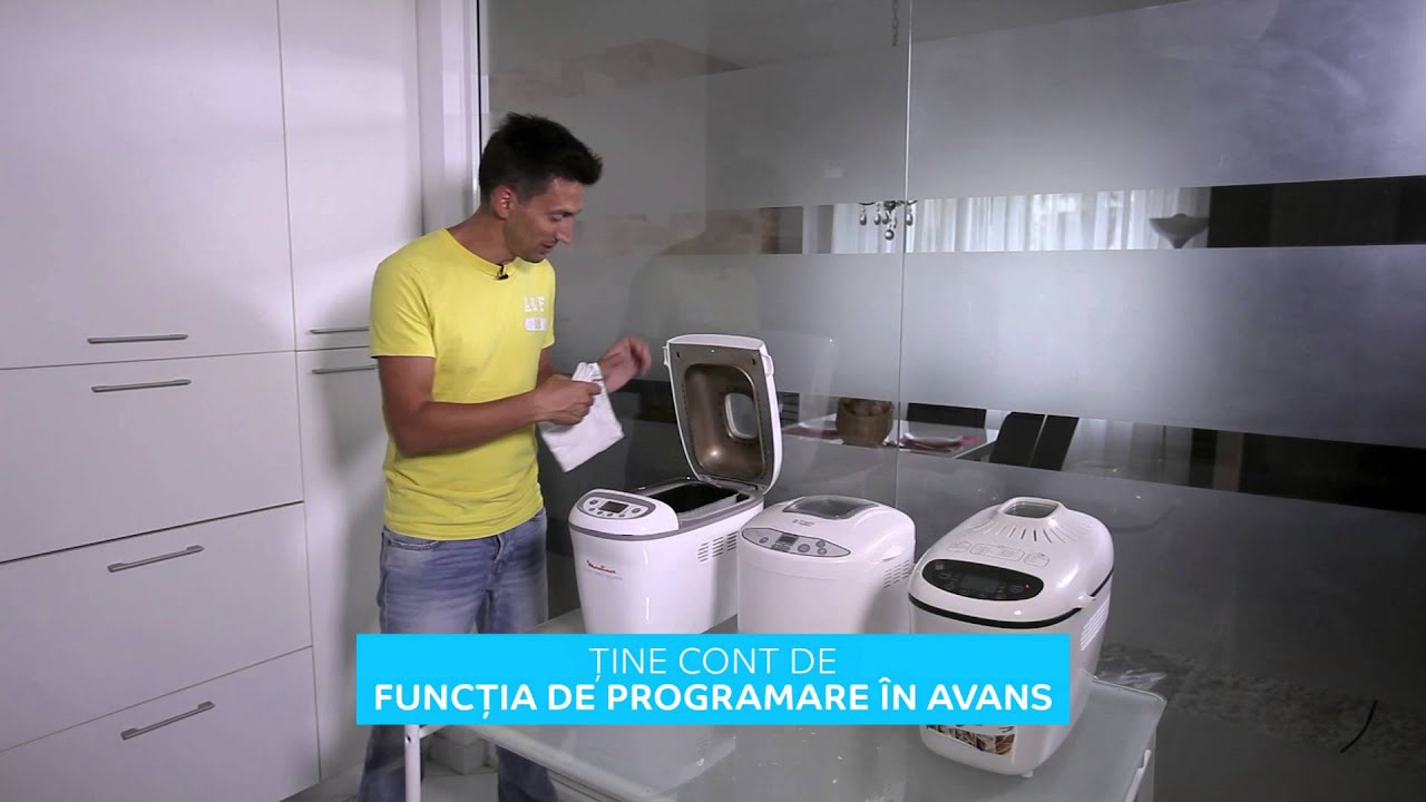 Cum să alegi mașina de p&acirc;ine de pe eMAG