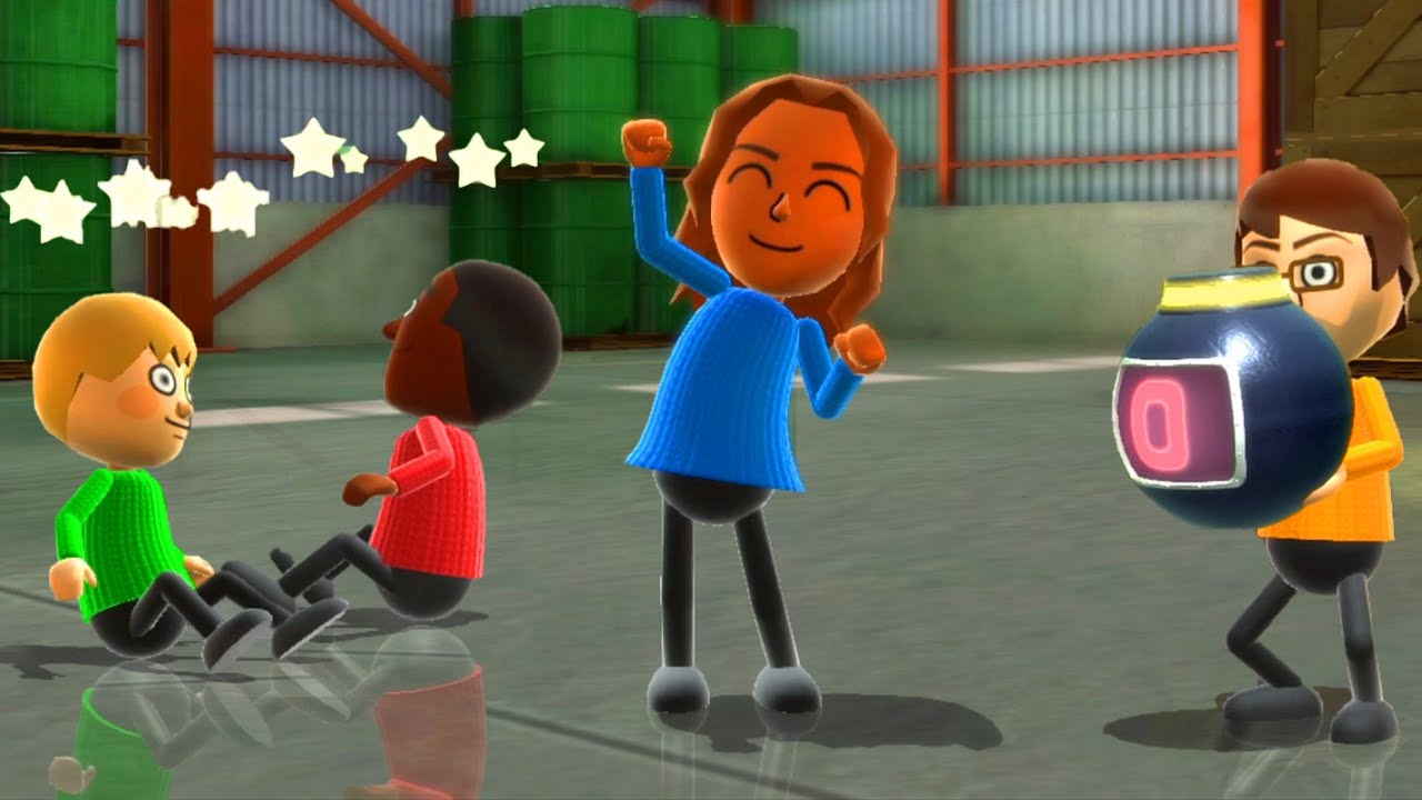 Wii Party U Minigames - Araceli Vs Jeff Vs Joost Vs William (Master CPU)