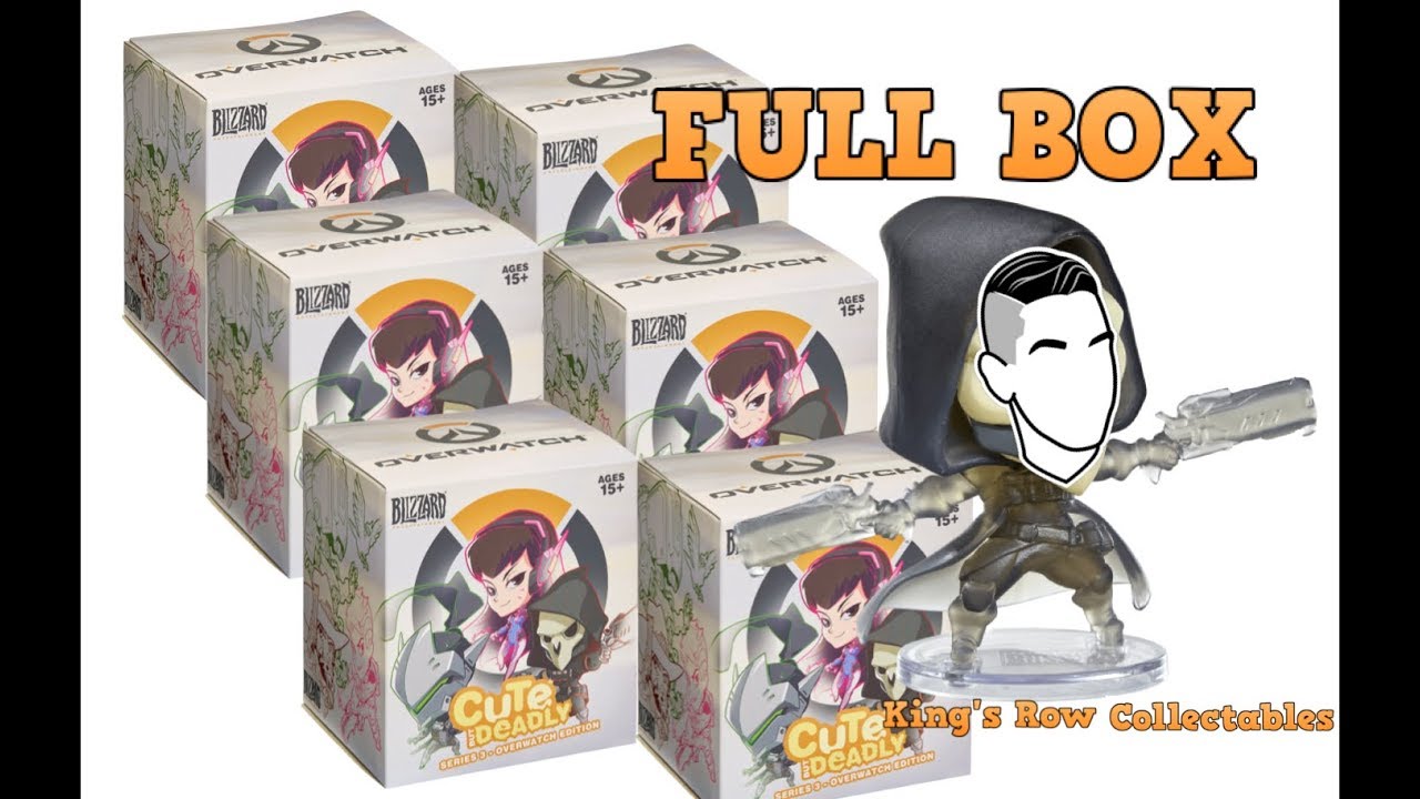 Cute But Deadly Series 3 OVERWATCH EDITION FULL BOX (CHASE?)