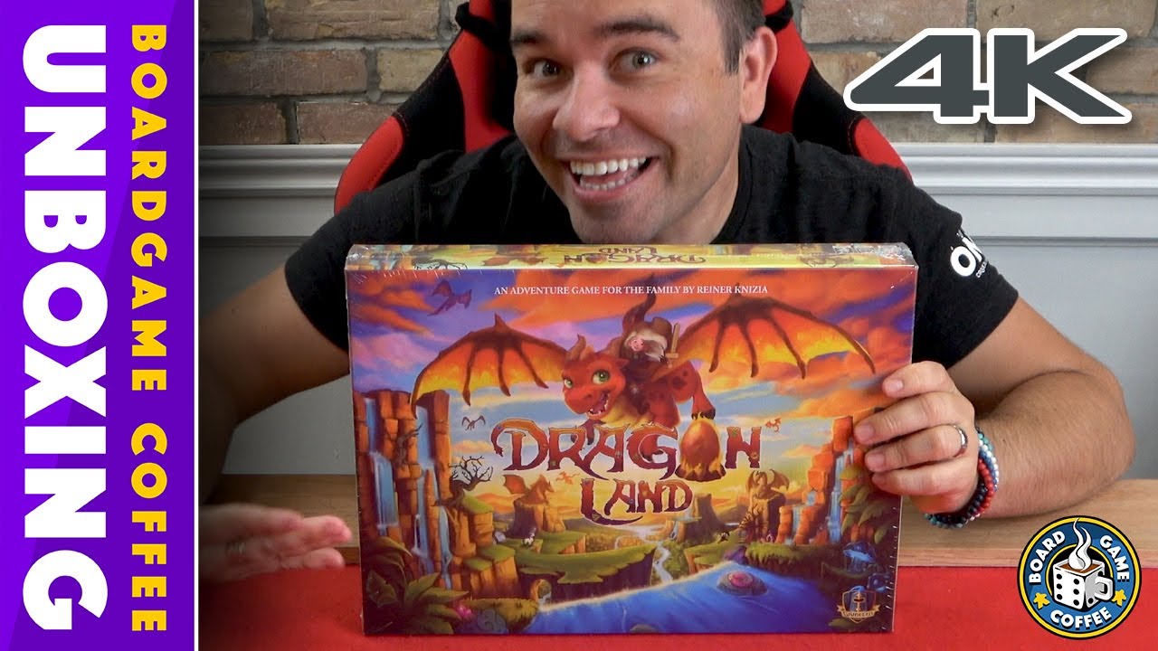 Распаковка Dragonland 4k &mdash; новинка от Gamelyn Games