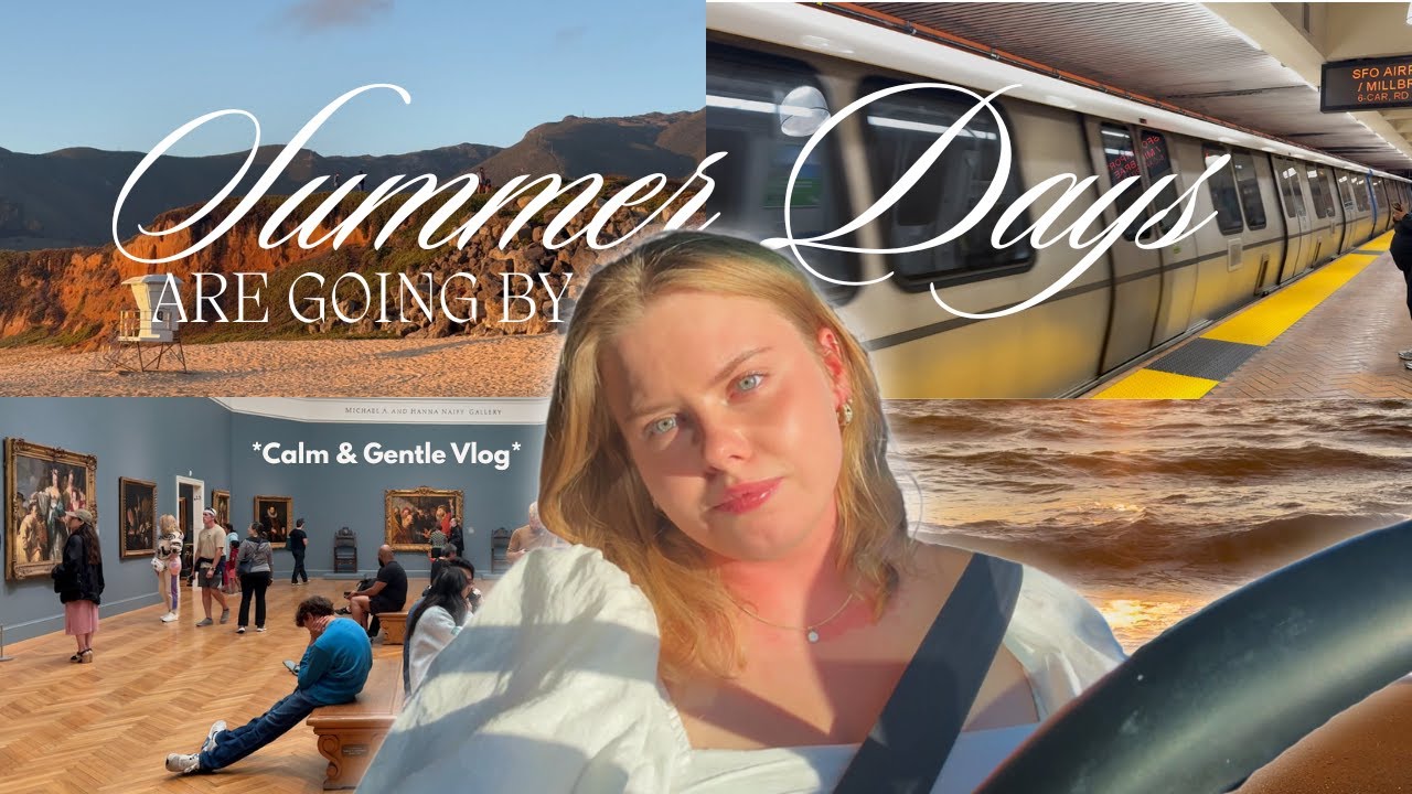 Summer days are going by |  Calm & Gentle Vlog | Video Diaries