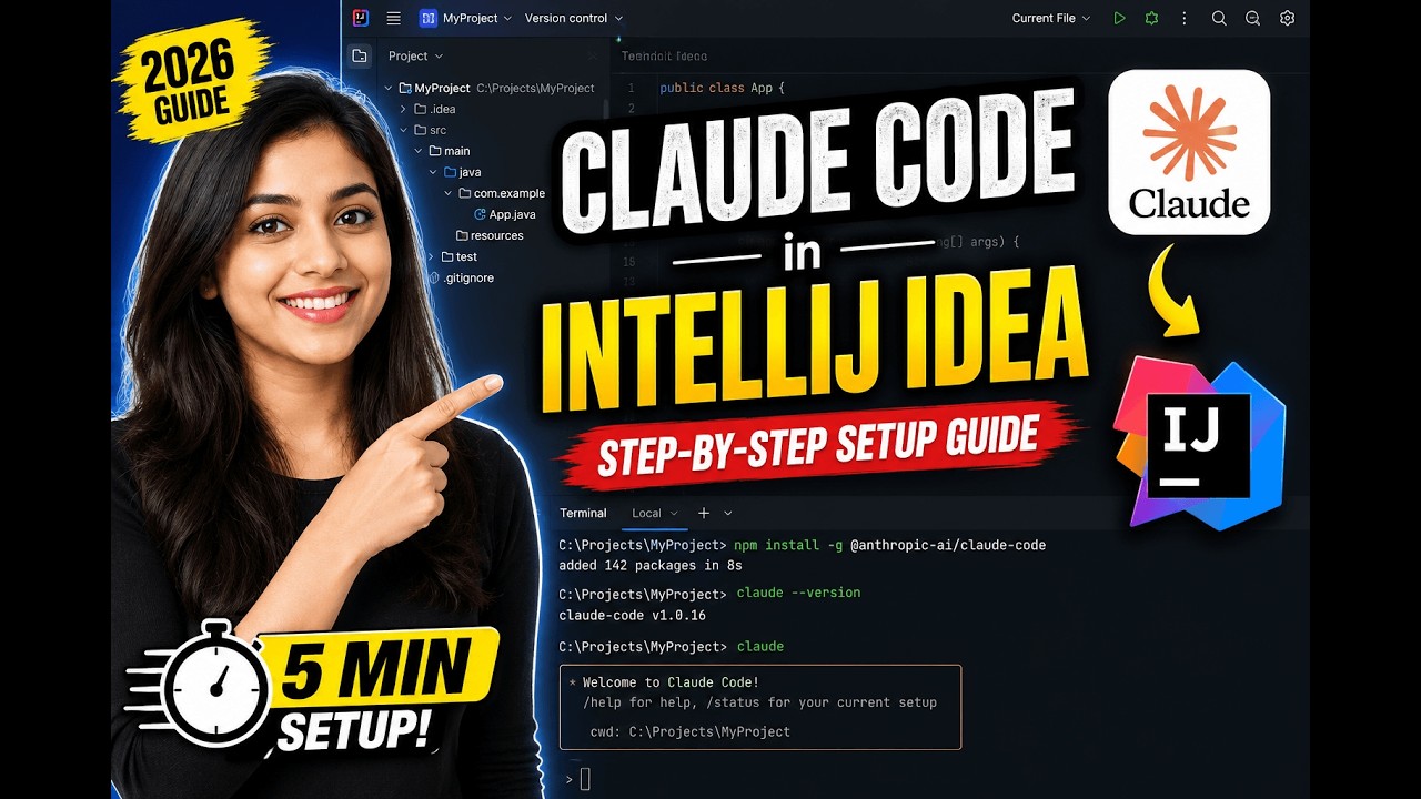 Как установить Claude Code в IntelliJ IDEA | Полное руководство по настройке и использованию | Уч...