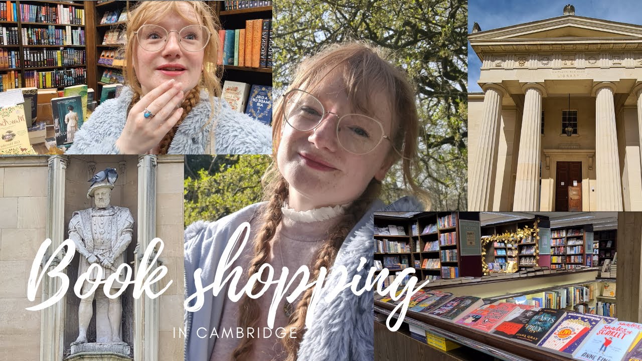 Come Book shopping in Cambridge with me - A day in Cambridge - Reading Nymph