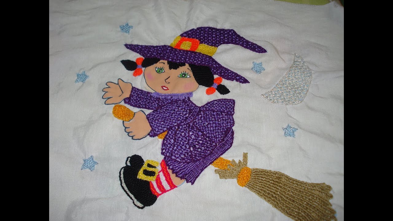 Bordado Fantasía Día de Muertos # 4