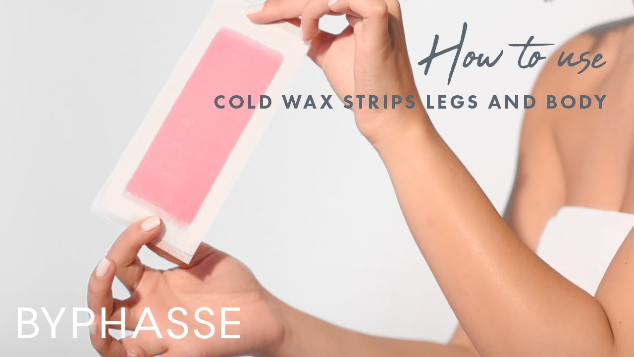 How to use: Cold Wax Strips Legs and Body | Tutorials | Byphasse