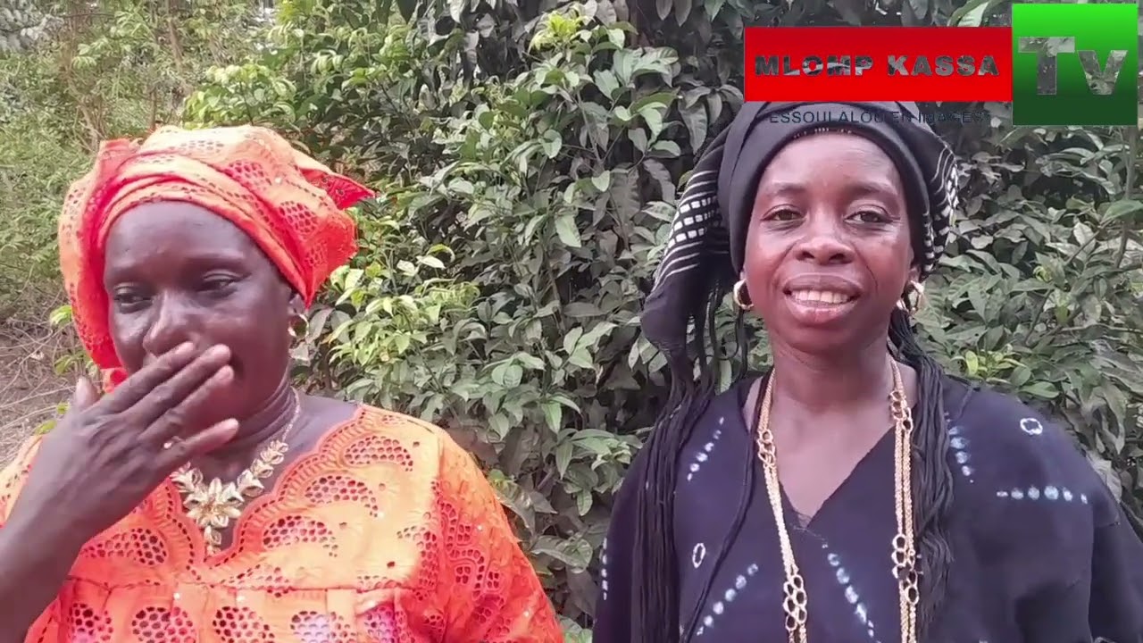 les femmes du bois sacrée  dibètene , djicomol , haer étaient en fête de clôture de leurs activités