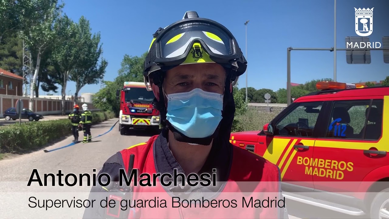 Rotura tubería de gas #Villaverde 19mayo21