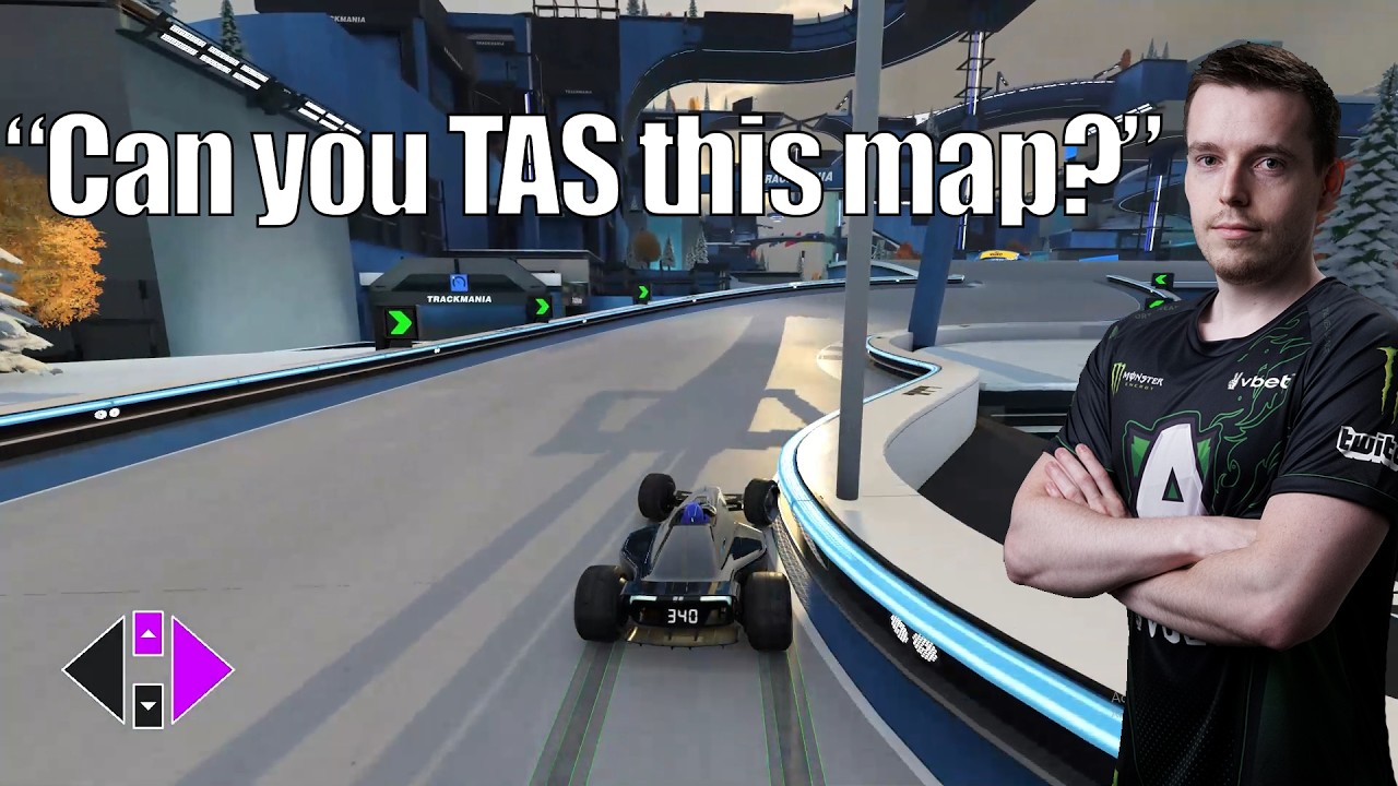 He challenged me to TAS this crazy ice map