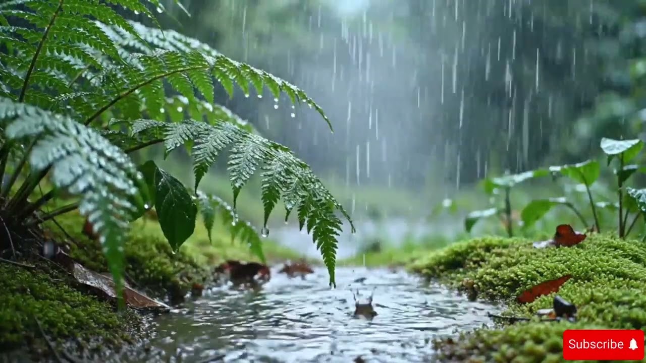 Soft Night Rain ASMR for Falling Asleep, Deep Calm & Stress Relief