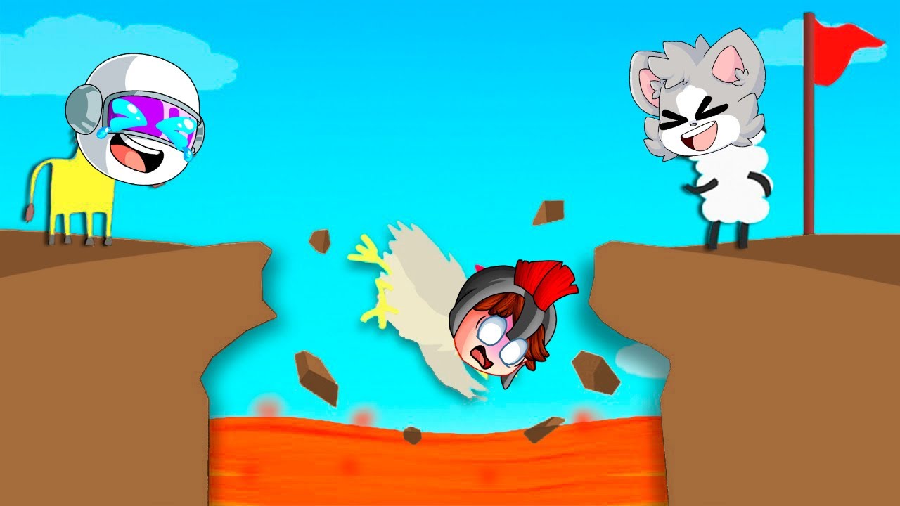 ¡EL DESAFÍO de los ANIMALES TRAMPOSOS! 😱 INVICTOR ULTIMATE CHICKEN HORSE