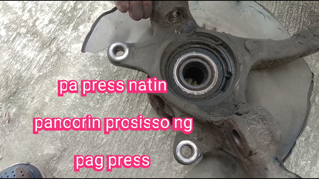 Toyota Vios maingay wheel bearing paano malaman panoorin