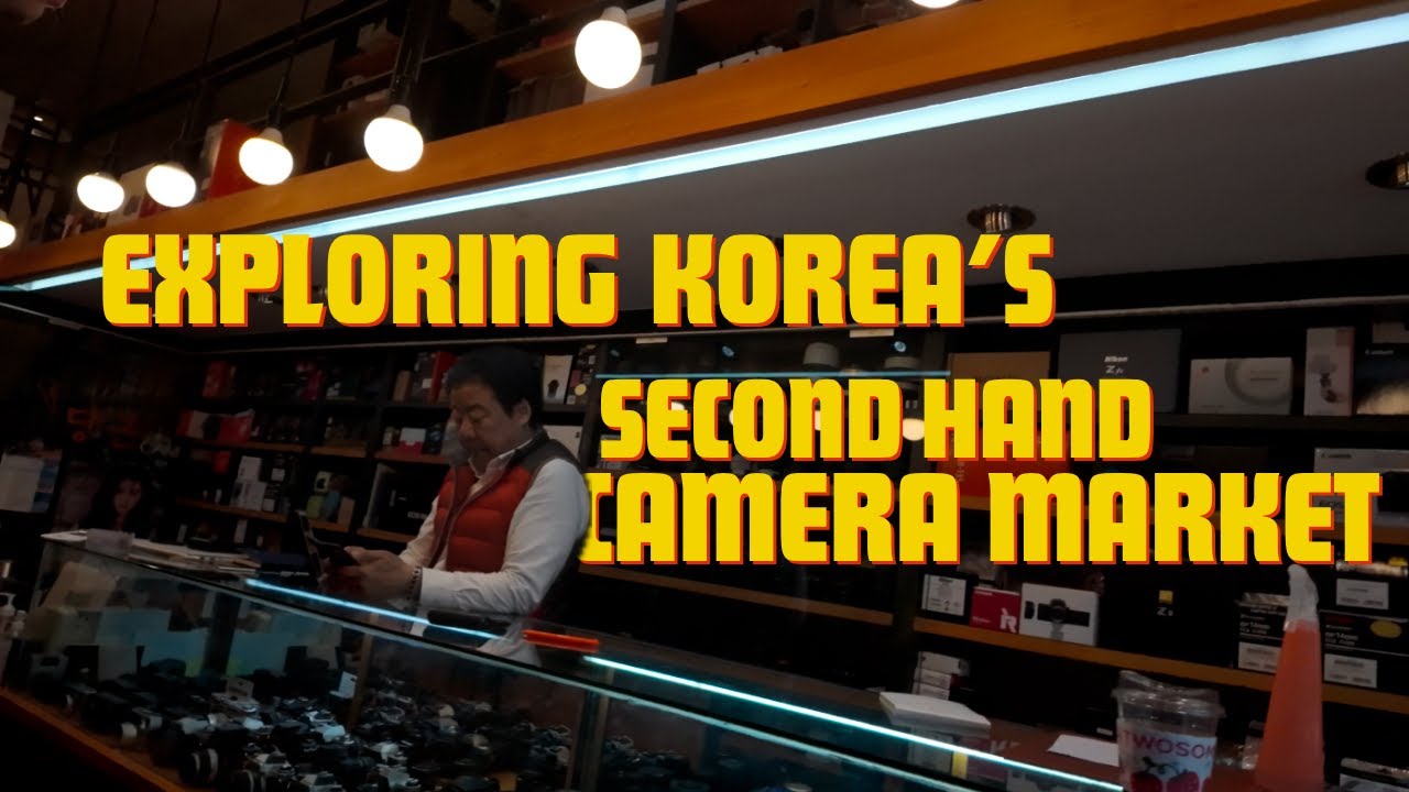 Visiting the BEST places to buy used cameras in Seoul (hidden photography paradise!)