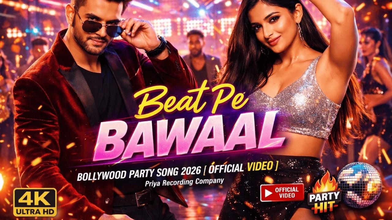 Beat Pe Bawaal | Bollywood Party Song 2026 | Official Video | Priya Recording Company 🔥💃
