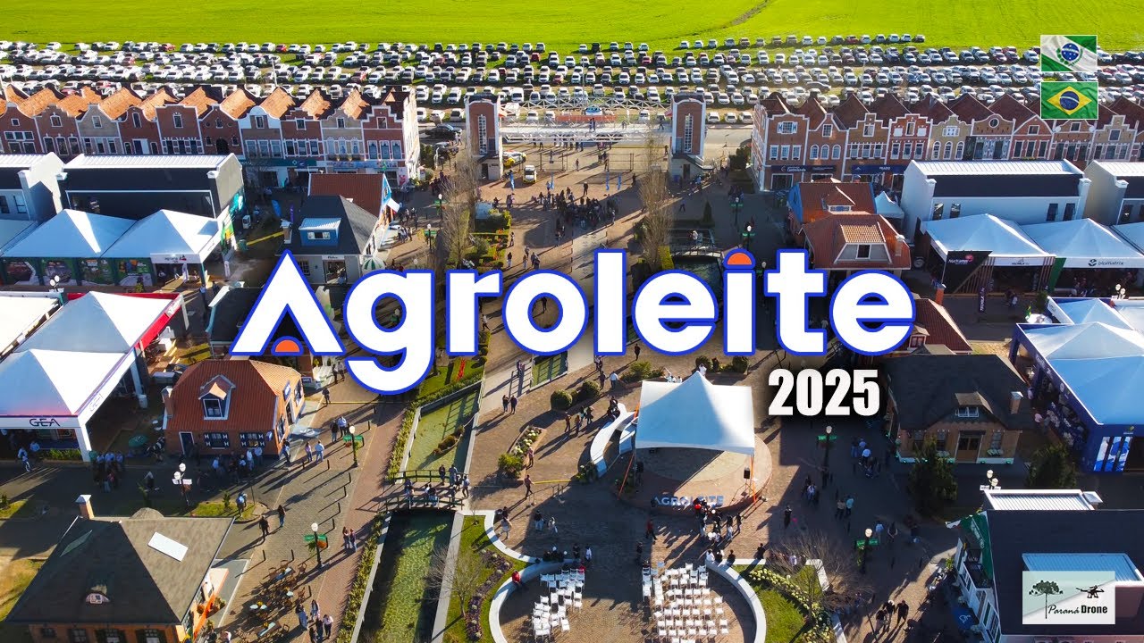 MAIOR EVENTO do LEITE é uma MINI HOLANDA no PARANÁ | AGROLEITE 2025