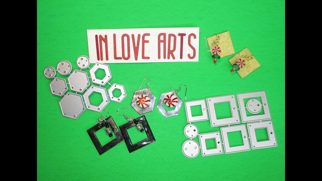 Making Paper Earrings