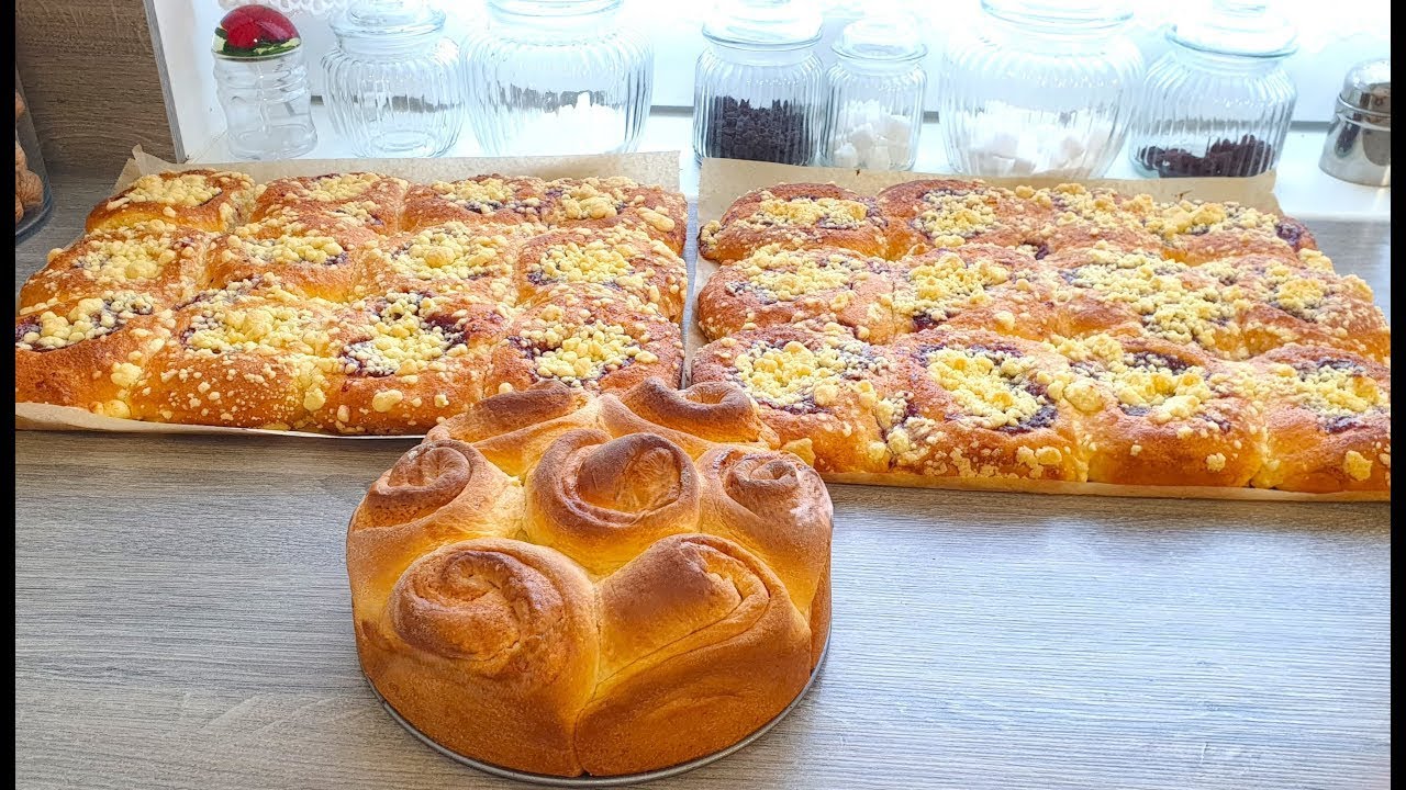 Розочки! Кухен! С Клубникой Помадкой и Штройзель!