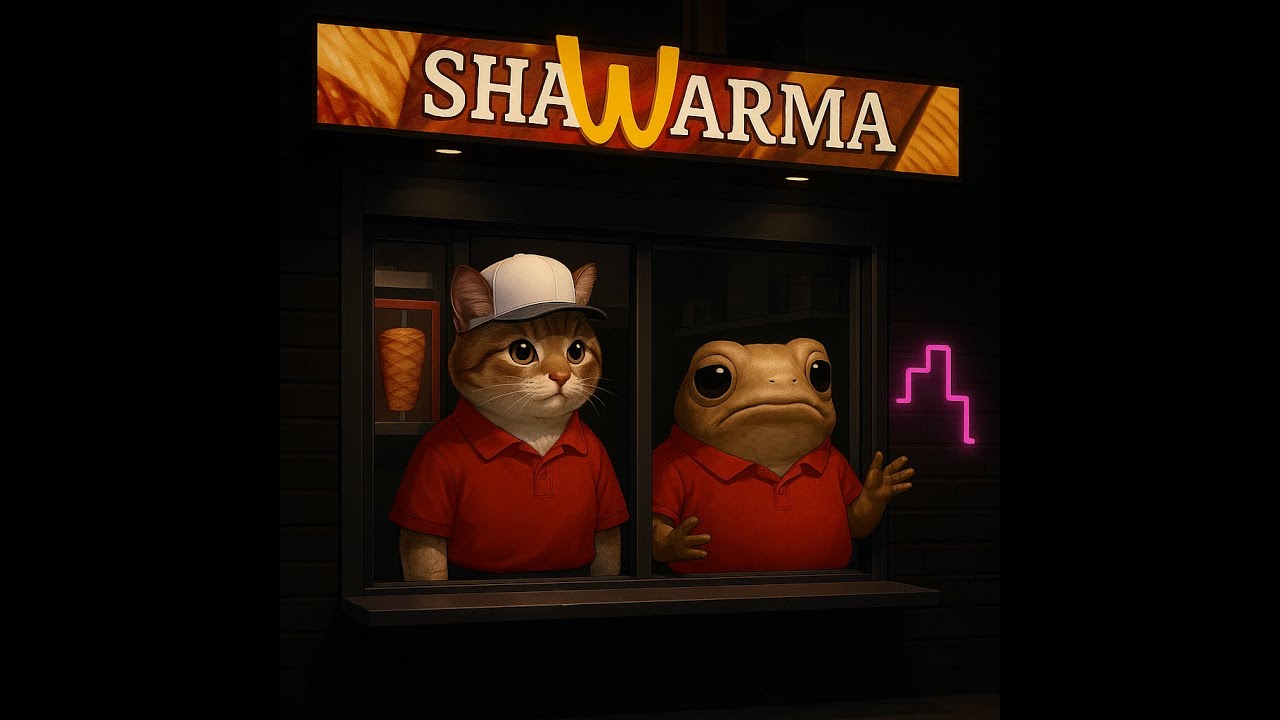🔥 Vendiendo Shawarmas | Noche de TERROR | Nubsitas Roblox D&M