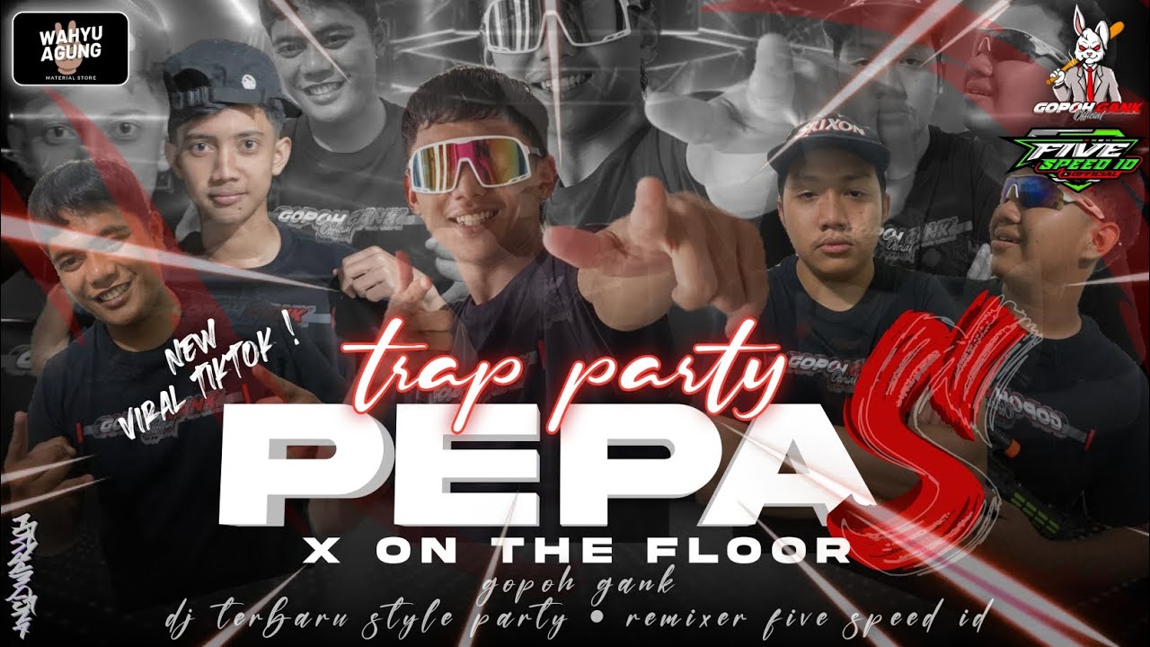 DJ TRAP PARTY‼️PEPAS X ON THE FLOOR | VIRAL KARNAVAL 2025