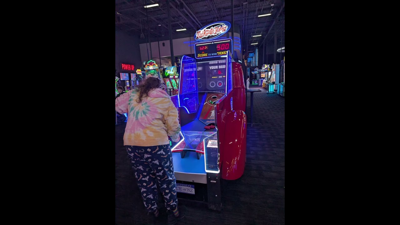 Dave & Busters for birthday celebration.   Mississauga, Ontario  