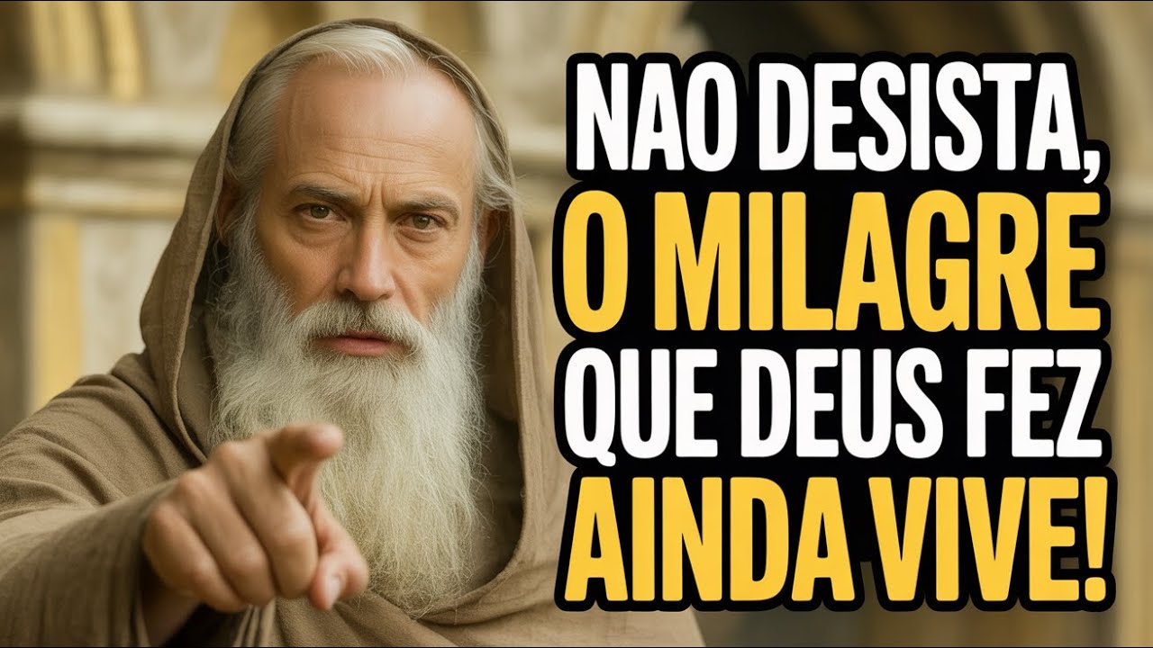 REVELADO: NÃO DESISTA DO QUE DEUS TRANSFORMOU EM MILAGRO, A ALIANÇA AINDA É INCRÍVEL!