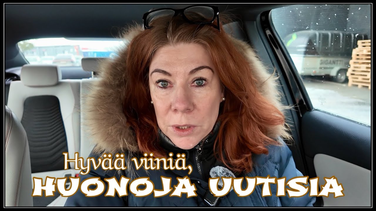 Hyvää viiniä & huonoja uutisia.😔