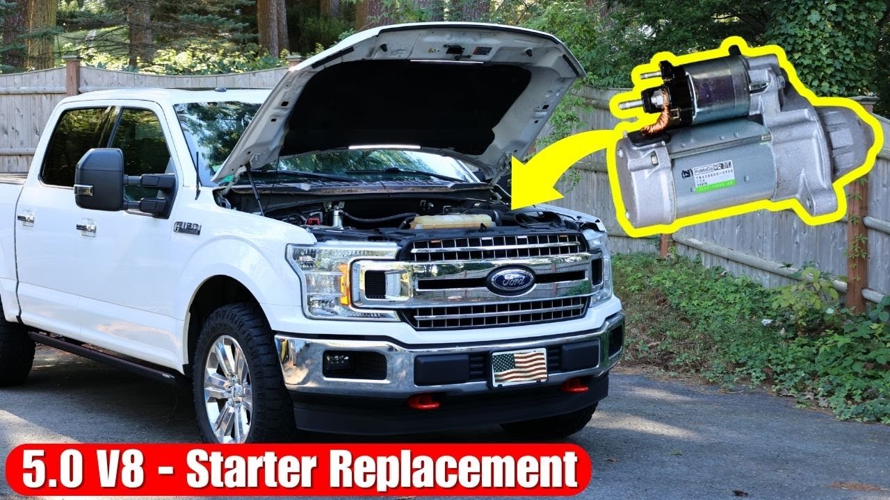 Ford F-150 5.0L Starter Replacement (EASIEST DIY)