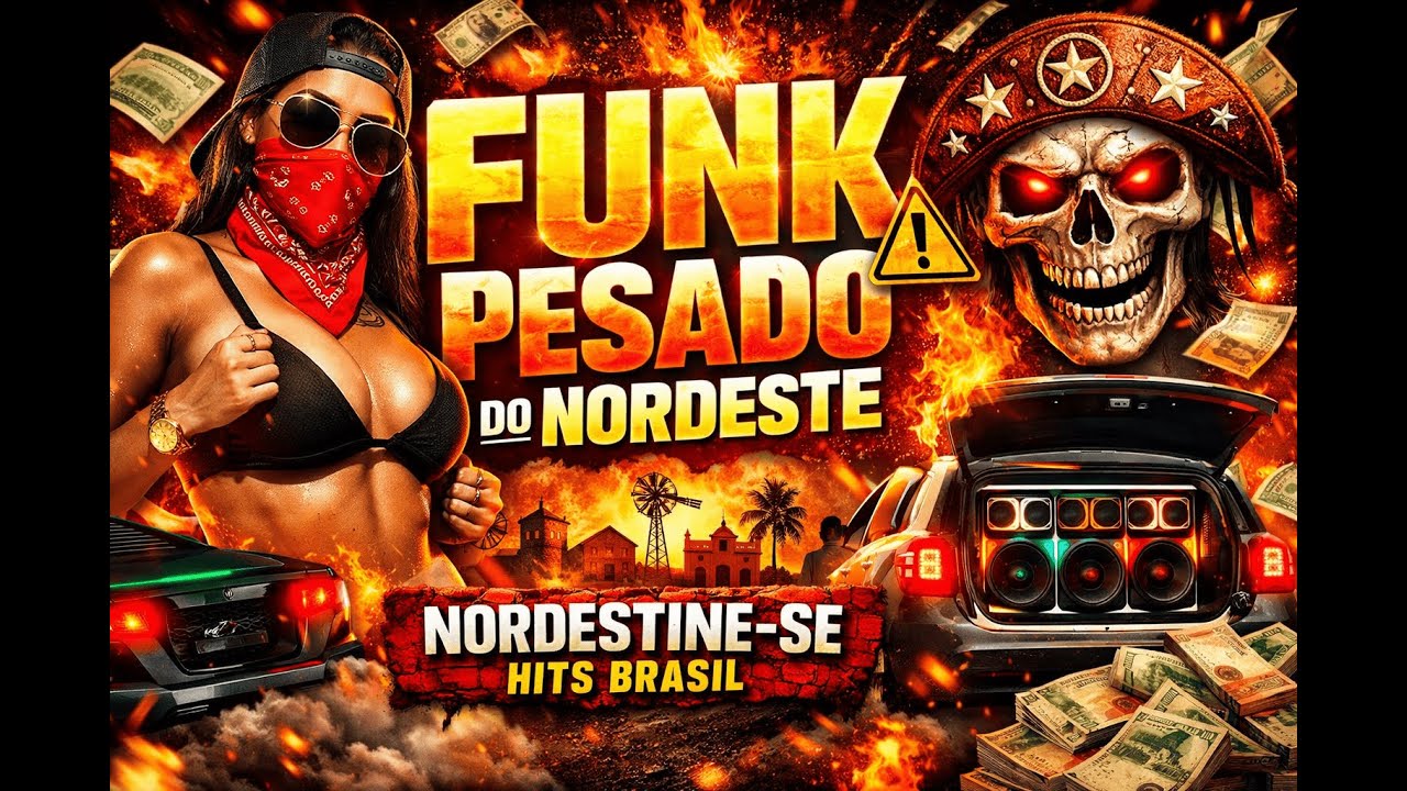 FUNK PESADO DO NORDESTE 🔥 GRAVE INSANO PRA TREMER A CASA | NORDESTINE-SE HITS