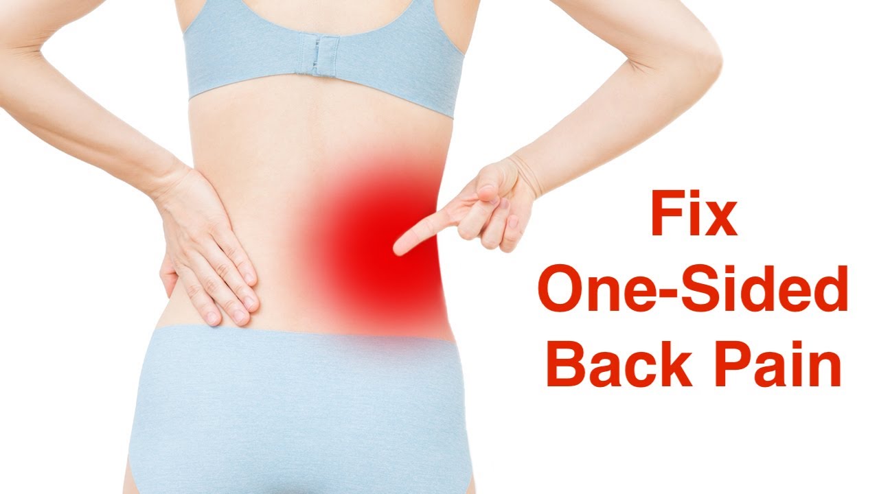 Fix One-Sided Back Pain (With FREE Exercise Sheet!)