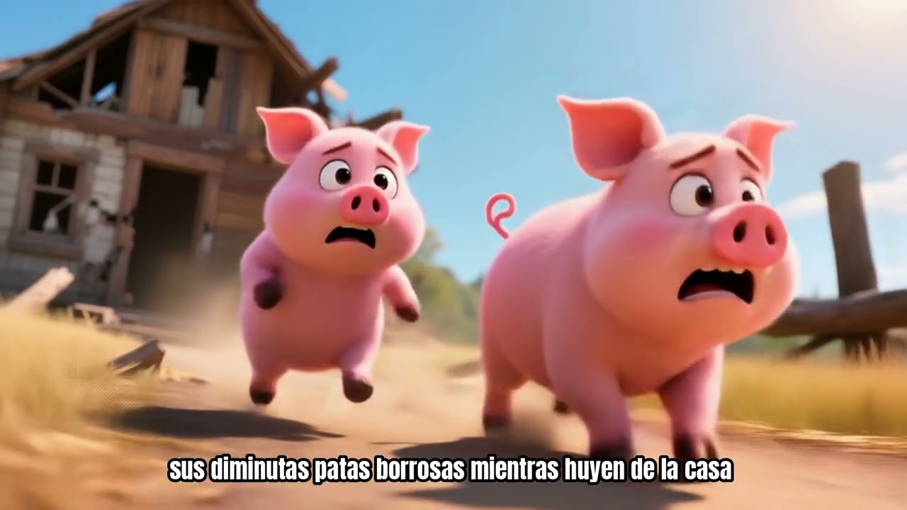 Los Tres Cerditos 🐷🐷🐷 + 🐺|Cuento Clásico para Niños#AlamayiahKids #LosTresCerditos#CuentosInfantiles