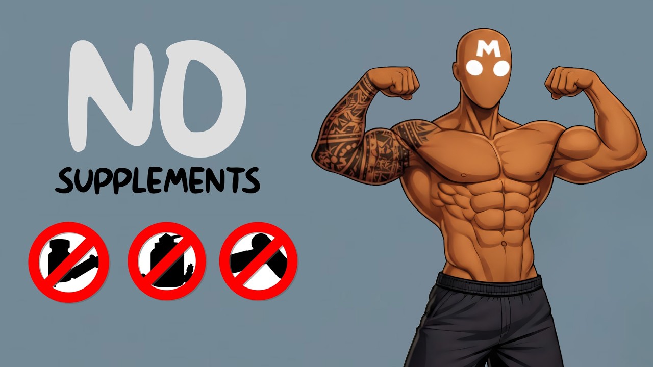 How to Build Real Muscle Naturally(No Supplements)