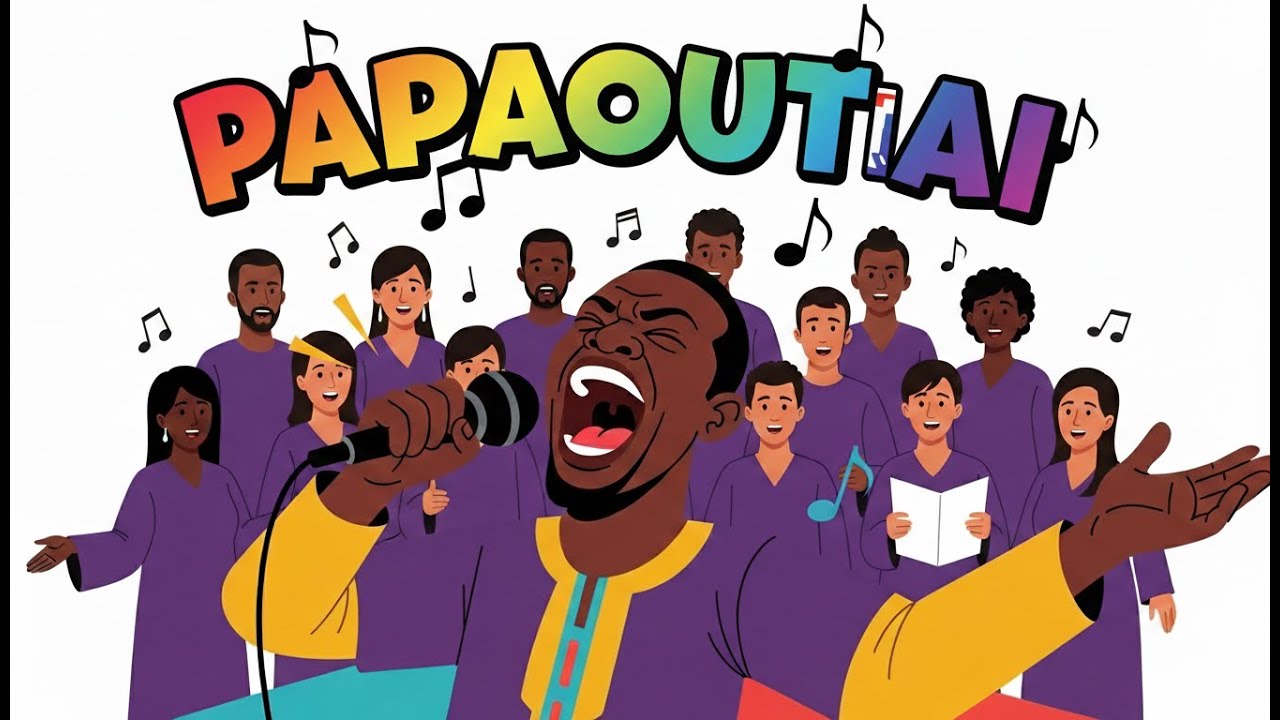 Choir Master Singing Papaoutai