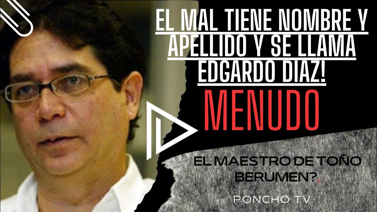 El mal tiene nombre y apellido y se llama Edgardo Diaz! LA HISTORIA DE MENUDO! el Maestro de Berumen