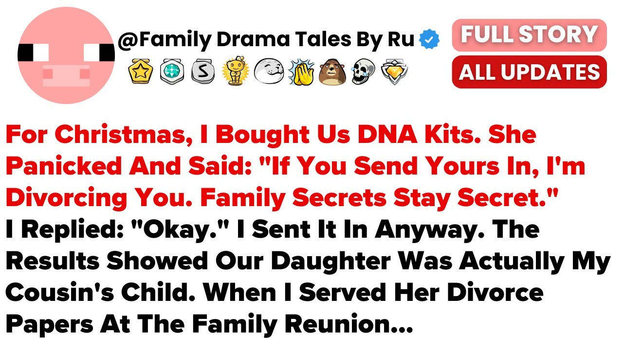 For Christmas, I Bought Us DNA Kits. She Panicked And Said: 