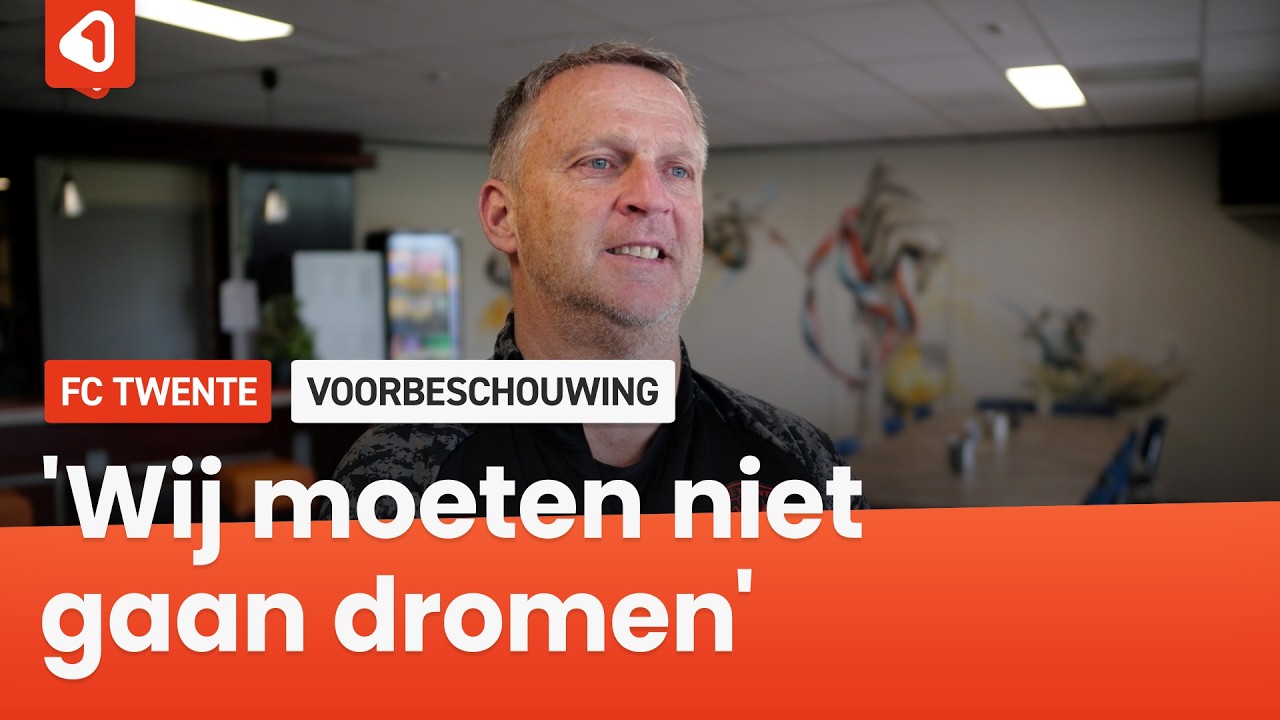 FC Twente blijft met beide benen op de grond in aanloop naar wedstrijd tegen FC Utrecht
