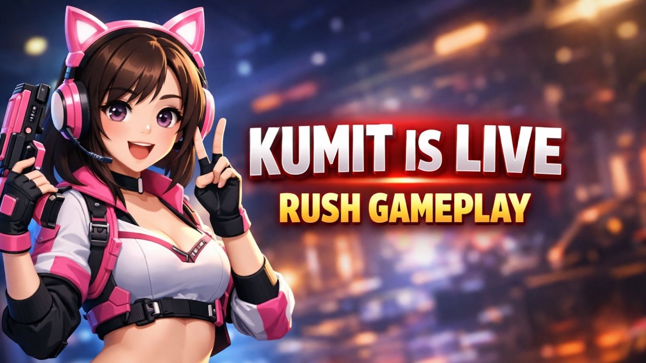 KUMIT LIVE 🔴 RUSH GAMEPLAY IN 4.2 update 🔥 #bgmilive #bgmi #pubglive #shortslive KUMIT LIVE ★