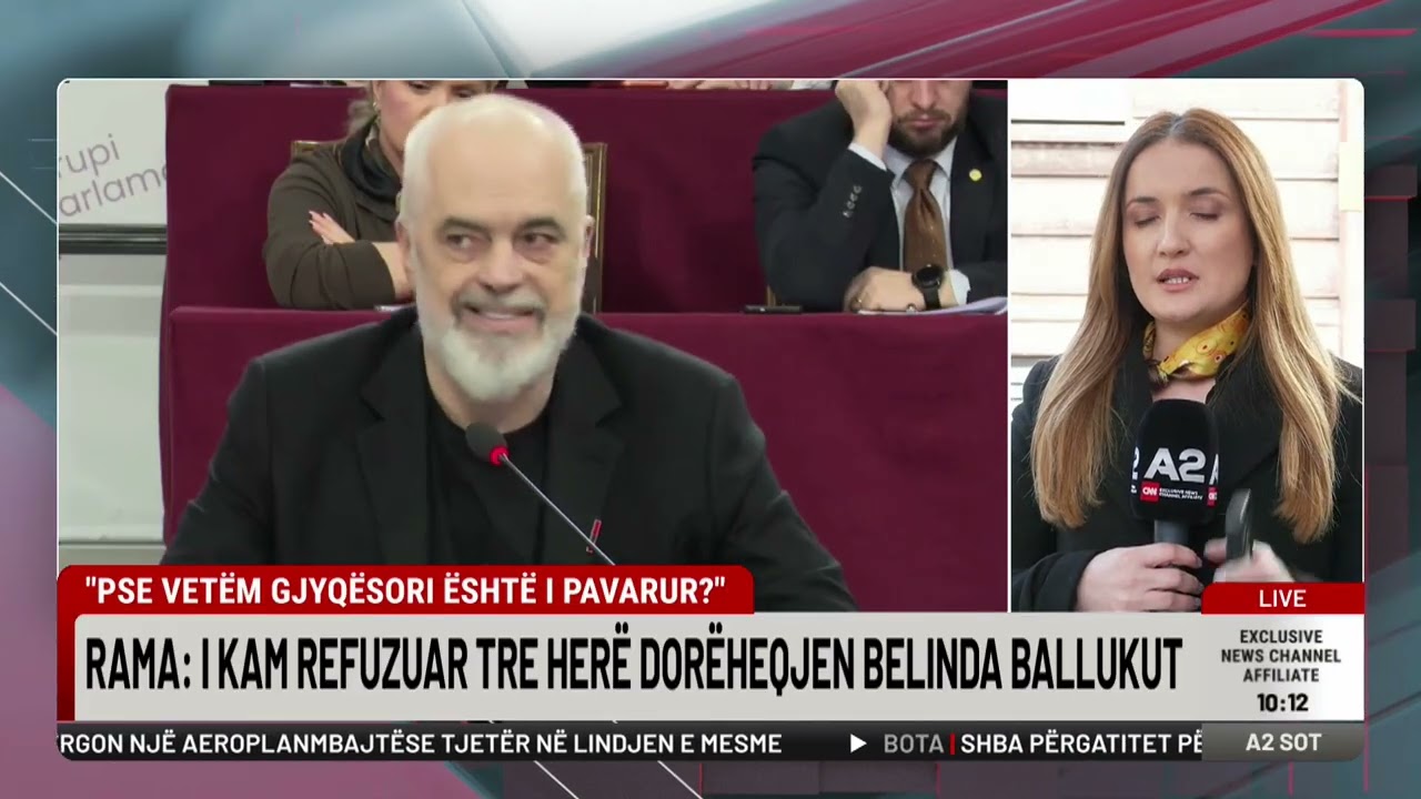 Rrëfehet Rama: Balluku dha 3 herë dorëheqjen, por e refuzova...