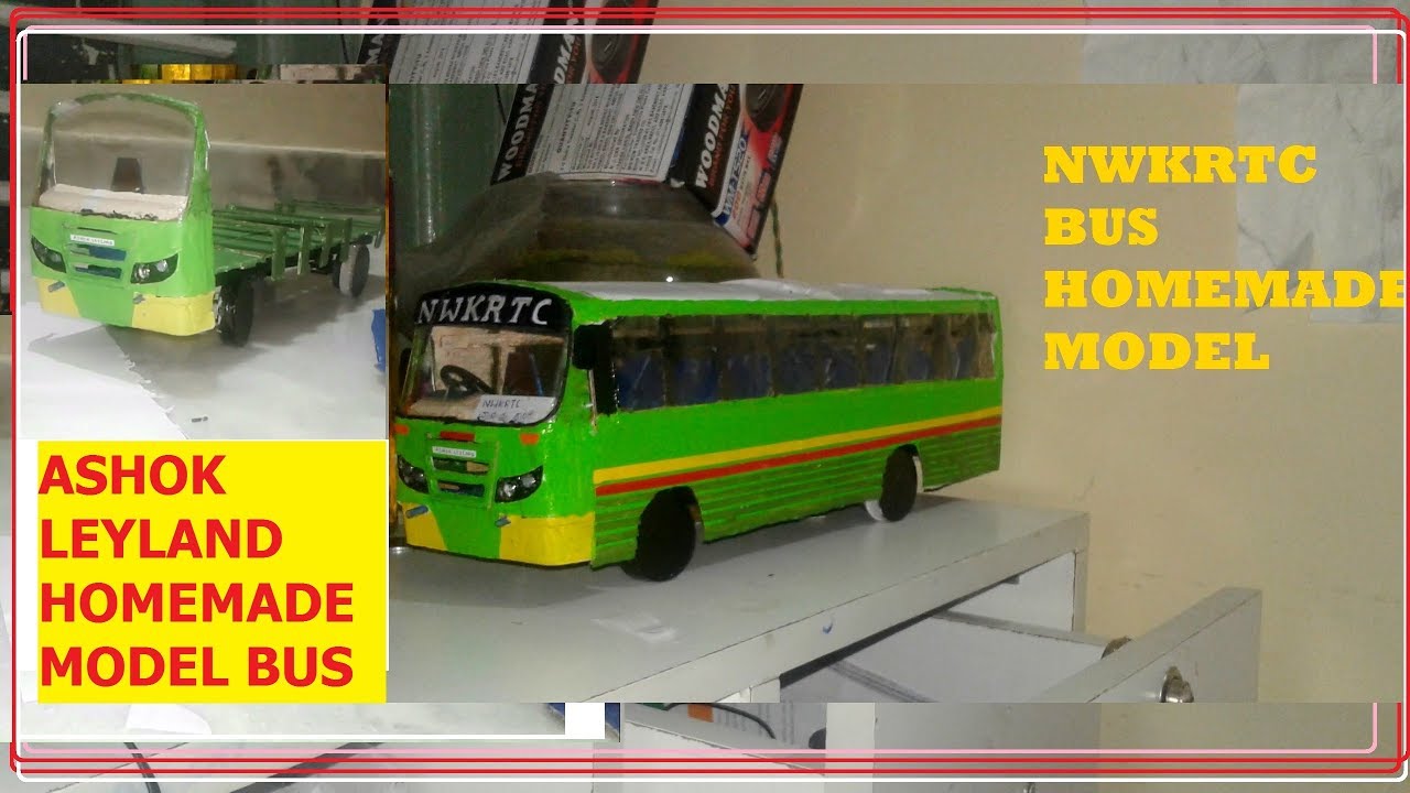 Ashok Leyland NWKRTC bus Model