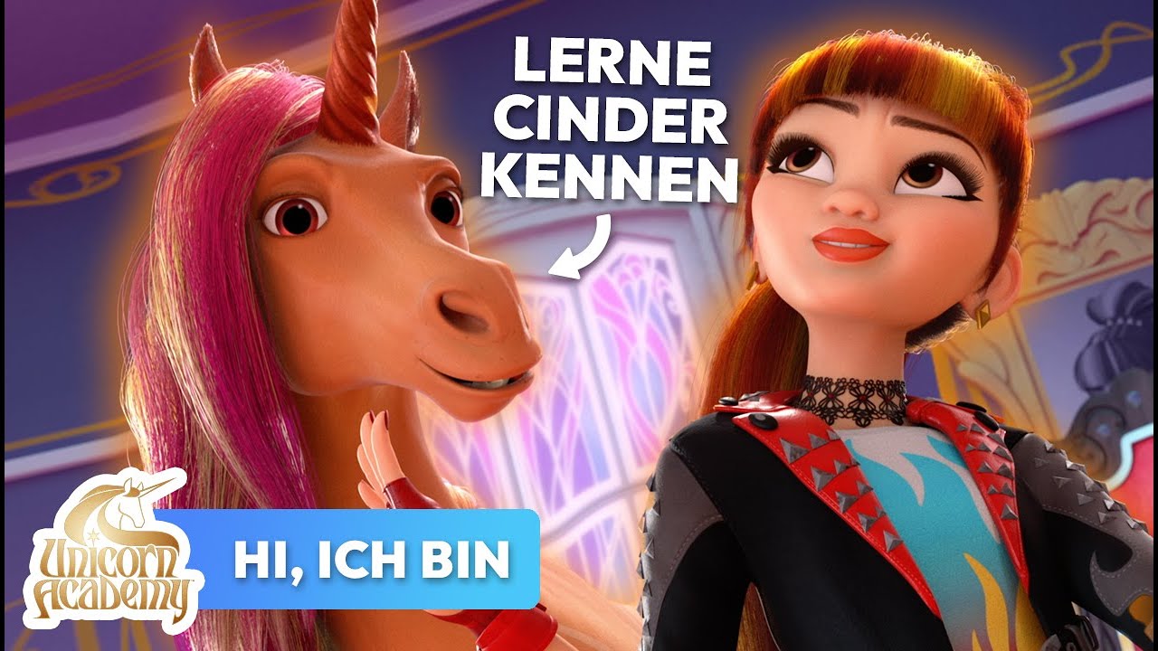 Einhorn mit Feuermagie! 🔥 Lerne Cinder kennen! | Unicorn Academy | Cartoons f&uuml;r Kinder