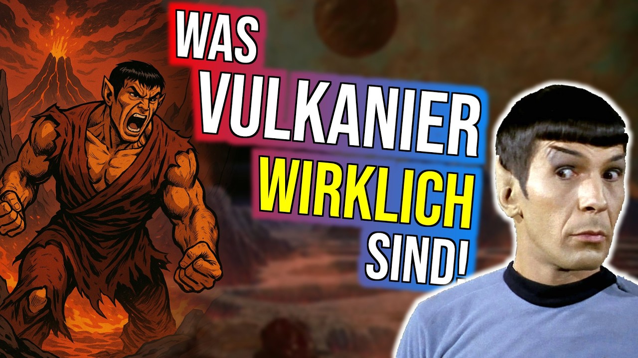 Was VULKANIER wirklich SIND! Star Trek biologisch betrachtet | RE-Upload | deutsch
