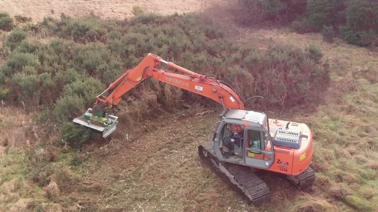 MJ39 Hedge Cutter for Diggers and Excavators