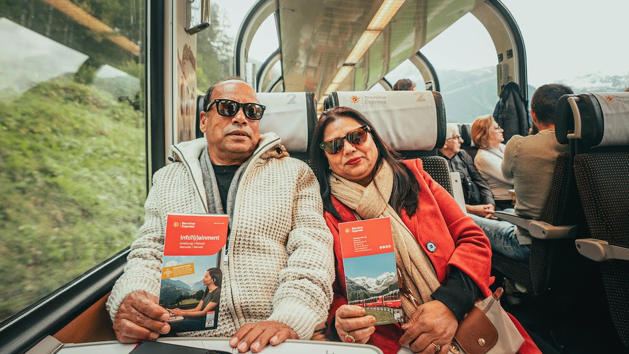 WORLD KO SABAI BHANDA RAMRO TRAIN RIDE? | BERNINA EXPRESS | EUROPE VLOG SERIES 2025 | EP 8