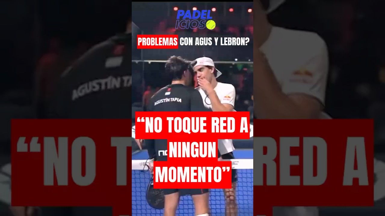 Pol&eacute;mica! Lebr&oacute;n acusa a Tapia de tocar la red 🚨🔥 (Riyadh P1 Finals 2025) #padel #premierpadel