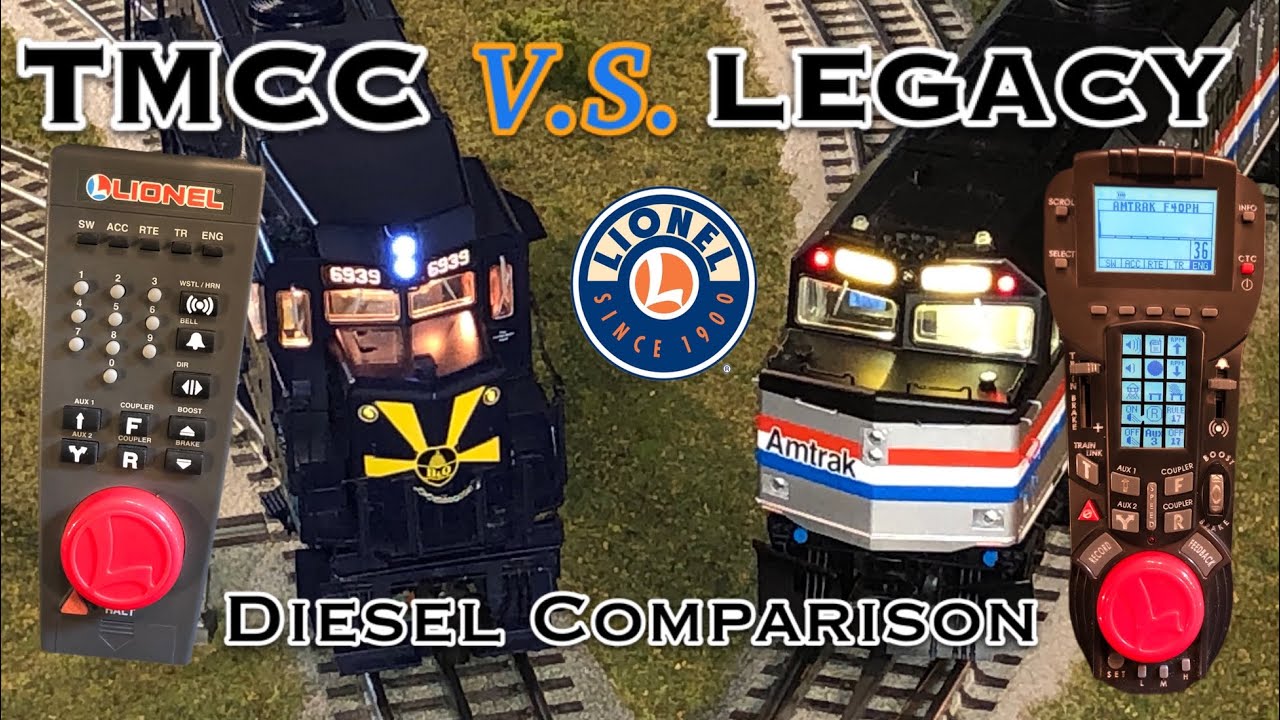Which is better? | Lionel’s TMCC v.s. Legacy Diesel Comparison