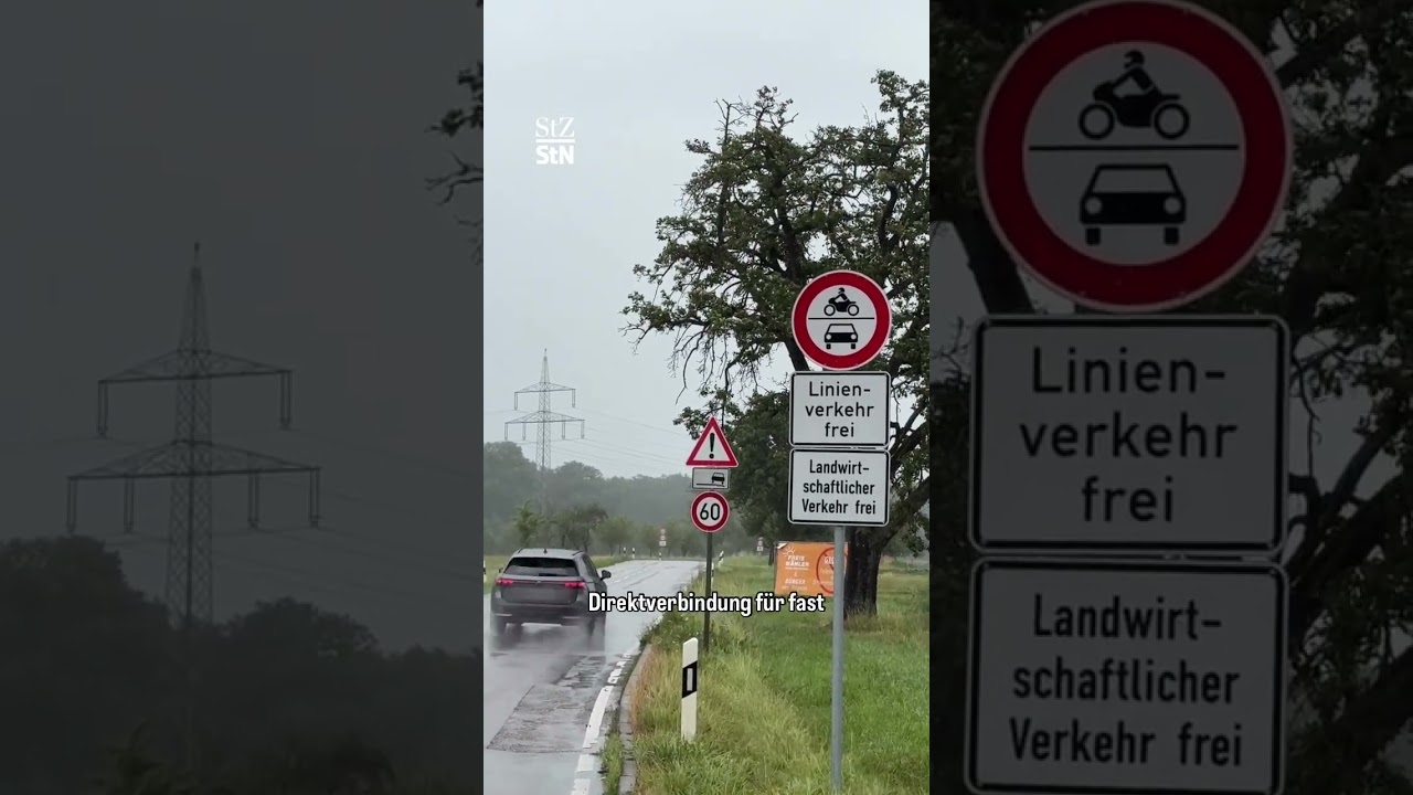 Blitzergewitter: Polizei kontrolliert Schleichweg bei Ostfildern